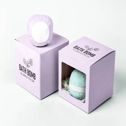 Custom CBD Bath Bomb Boxes